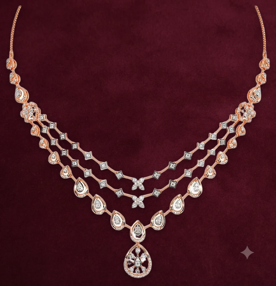 Diamond Jewellery at Sri Vijaya Madhavi Jewellers