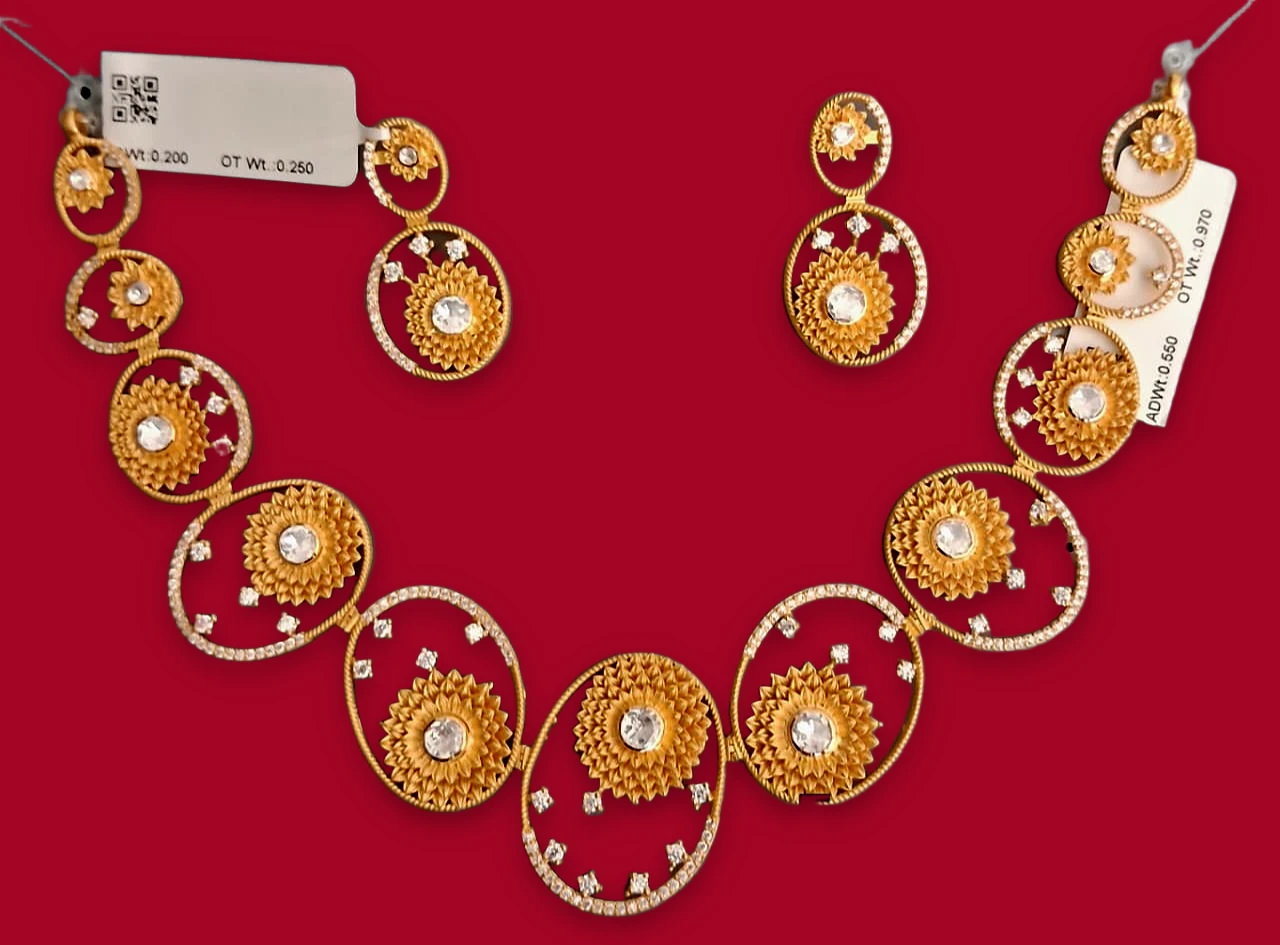 Necklace Set at Sri Vijaya Madhavi Jewellers