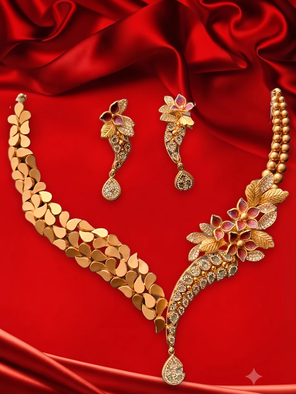 Necklace Set at Sri Vijaya Madhavi Jewellers