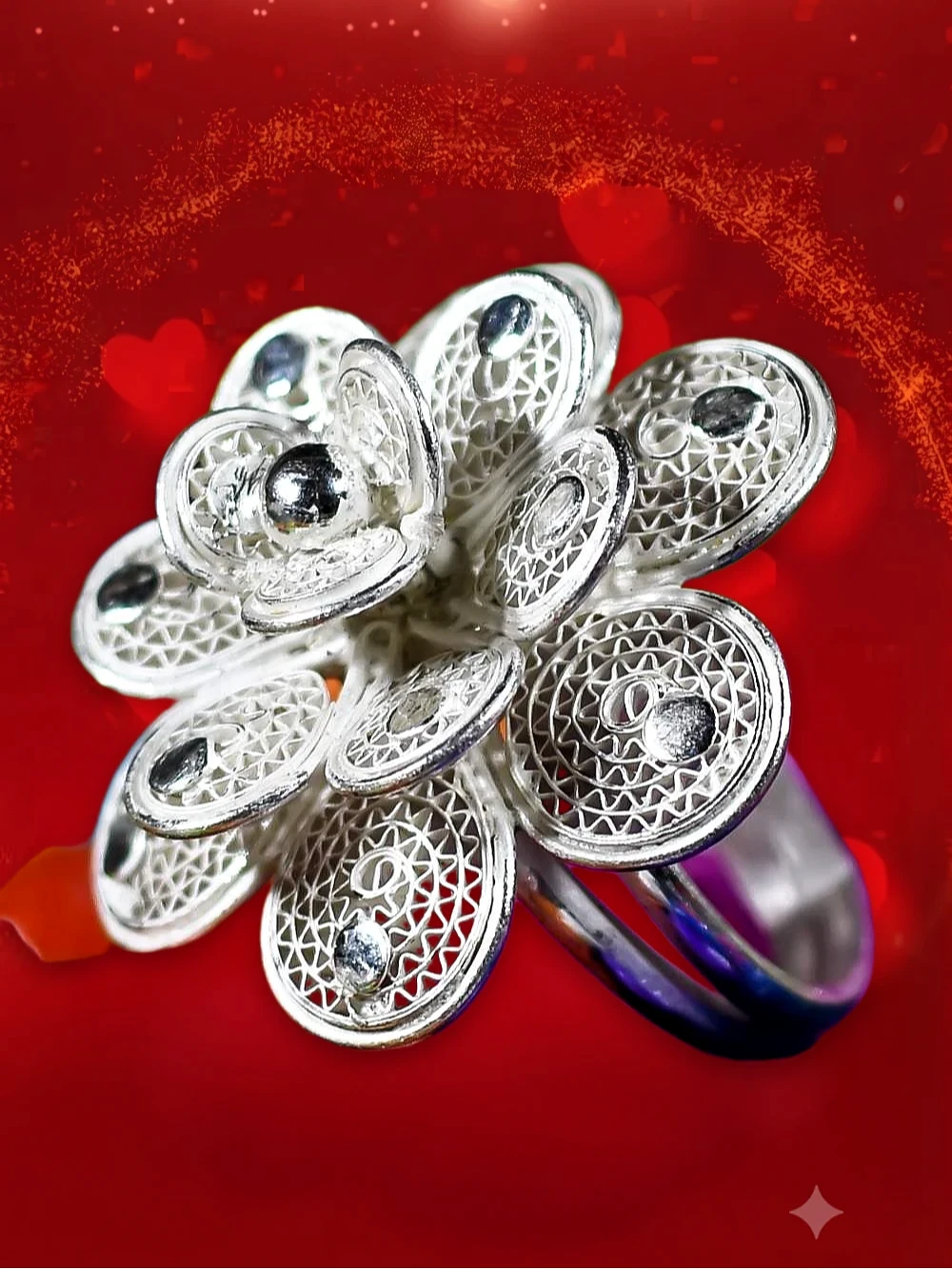 Silver Jewellery at Sri Vijaya Madhavi Jewellers